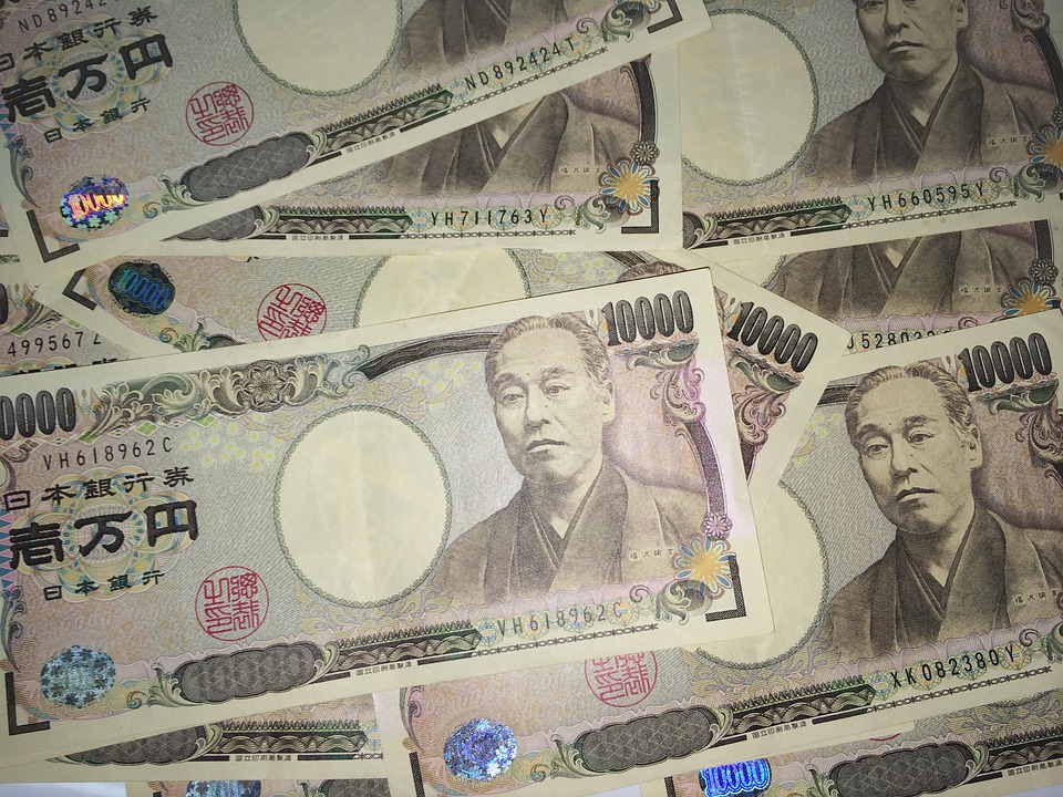 japonské peníze